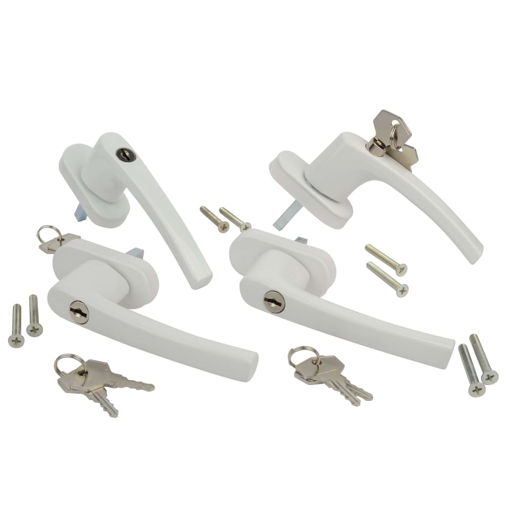 Brüder Mannesmann Security Window Handles 4 pcs