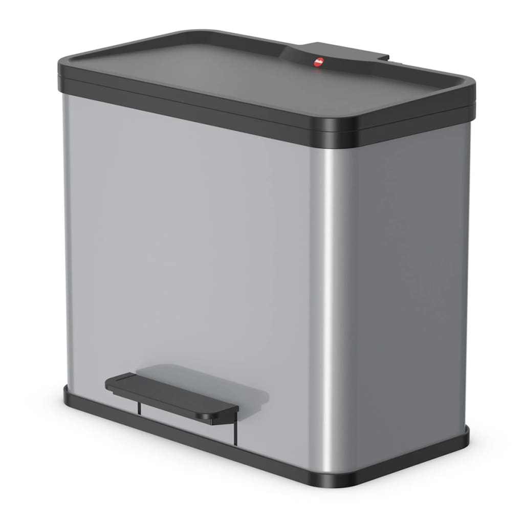 Hailo Pedal Bin Oko Trio Plus Size L 3x9 L Silver 0633-220