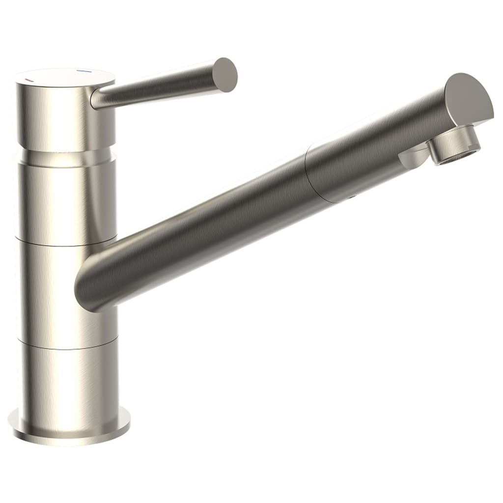SCHíìTTE Sink Mixer CORNWALL Stainless Steel Look