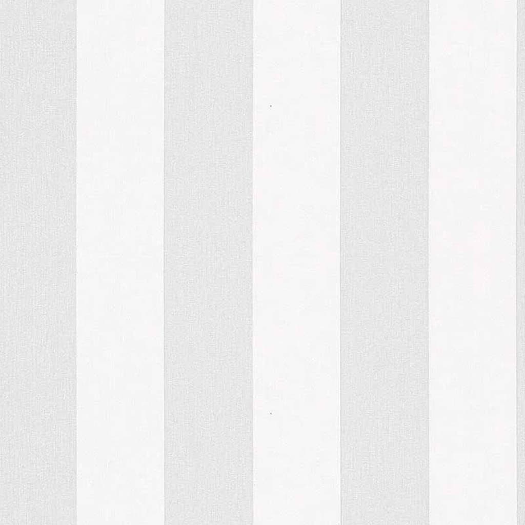 Noordwand Topchic Wallpaper Stripes Light Grey and White
