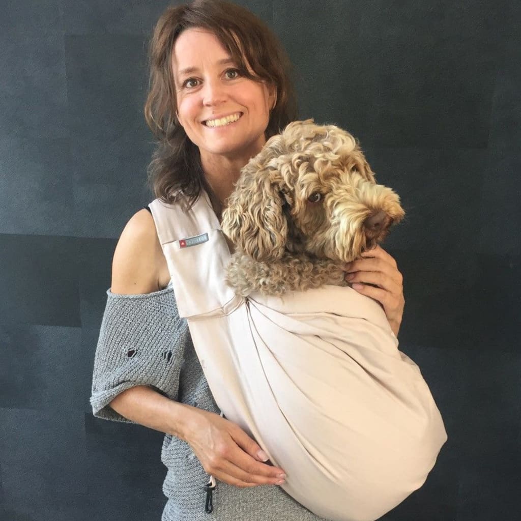 4Lazylegs Pet Carrier Canvas 7 kg Old Pink XS