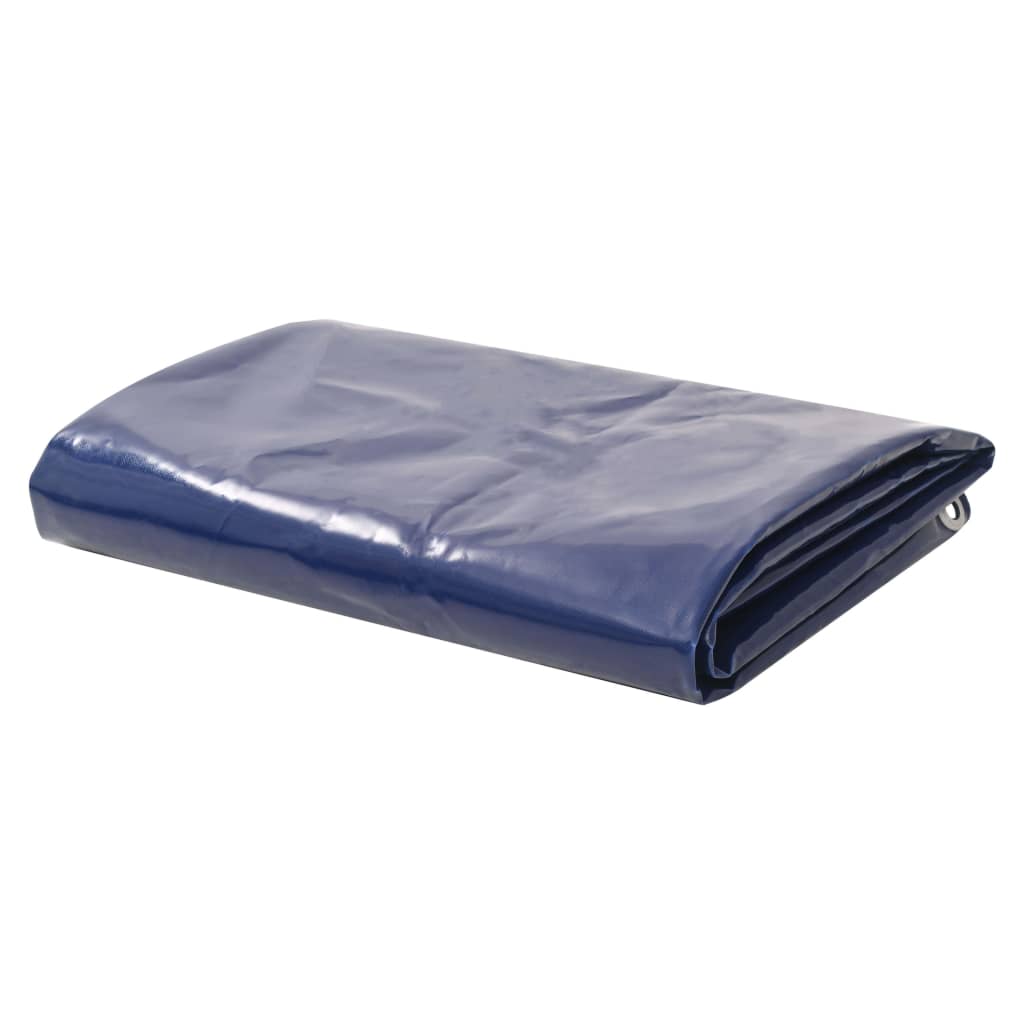 vidaXL Tarpaulin 650 g/mŒ_ 3x6 m Blue