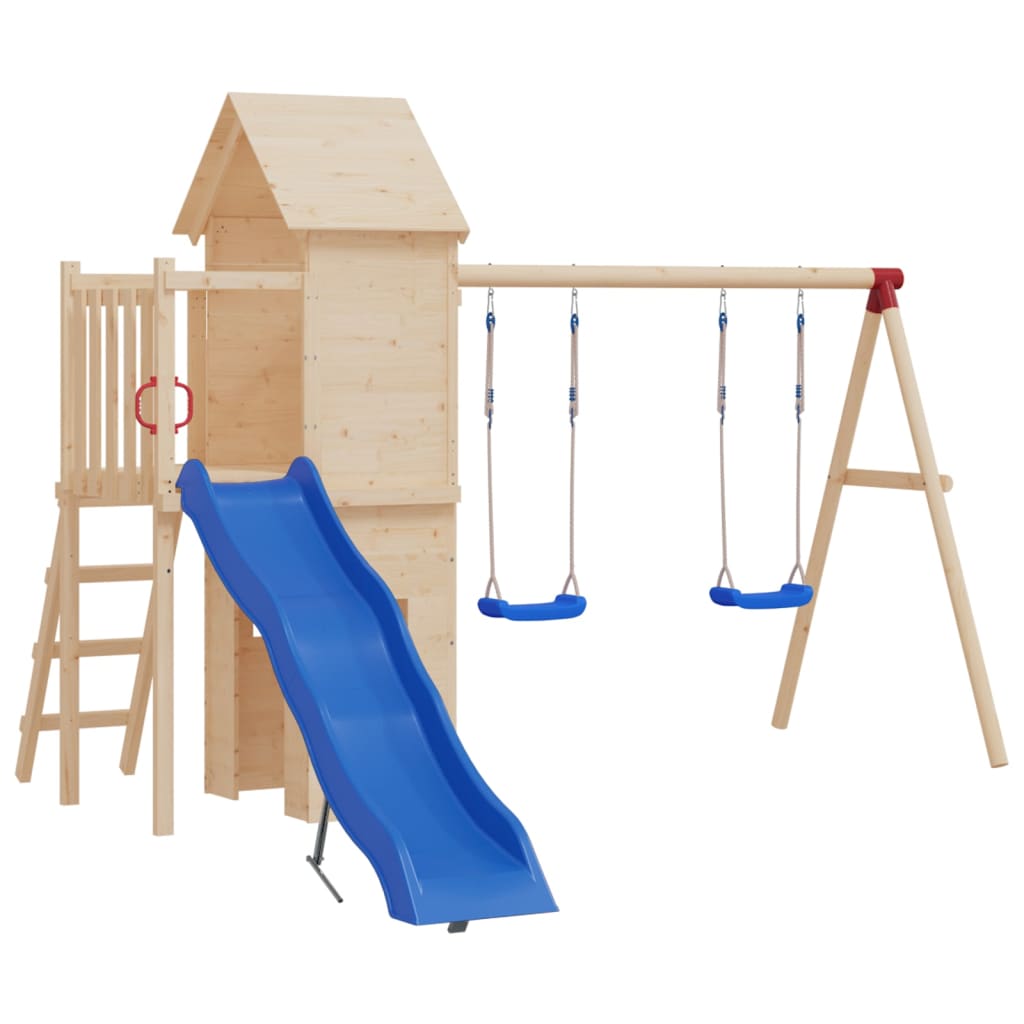 vidaXL Swing Seats with Ropes 2 pcs Blue 37x15 cm Polyethene