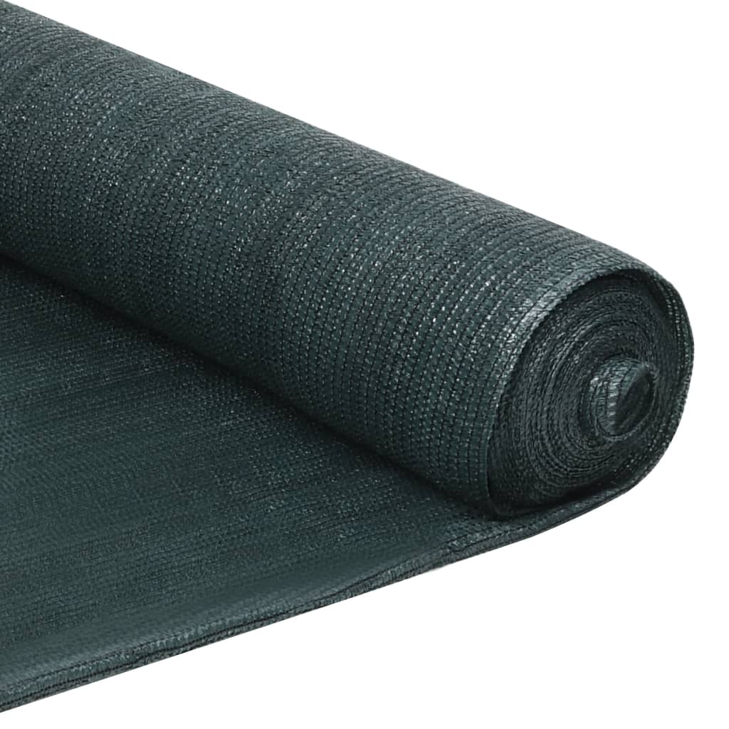 vidaXL Privacy Net HDPE 2x10 m Green