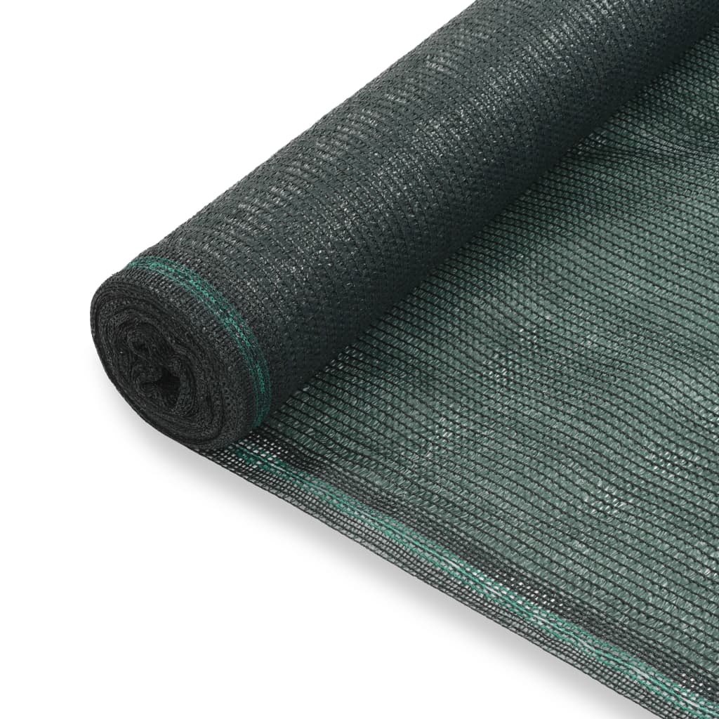 vidaXL Tennis Screen HDPE 1.6x50 m Green
