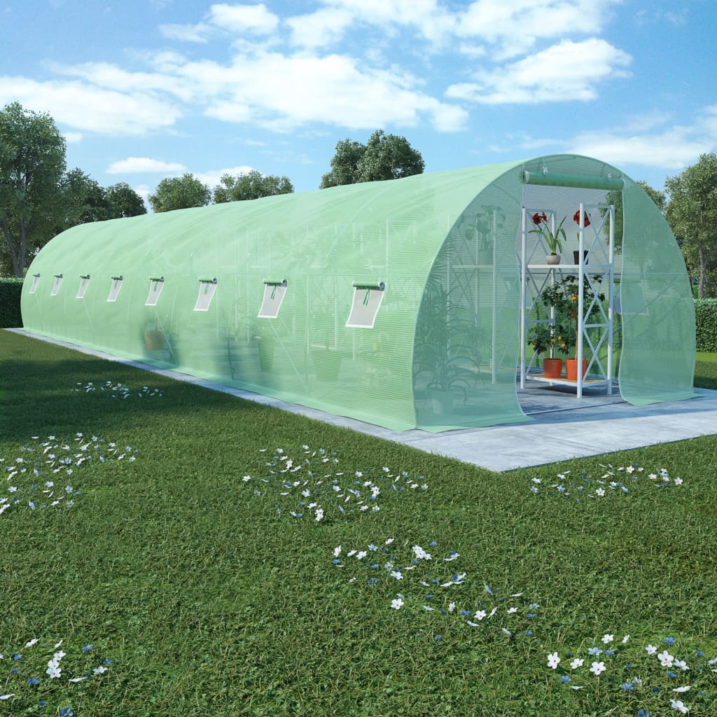vidaXL Greenhouse 36mŒ_ 1200x300x200 cm