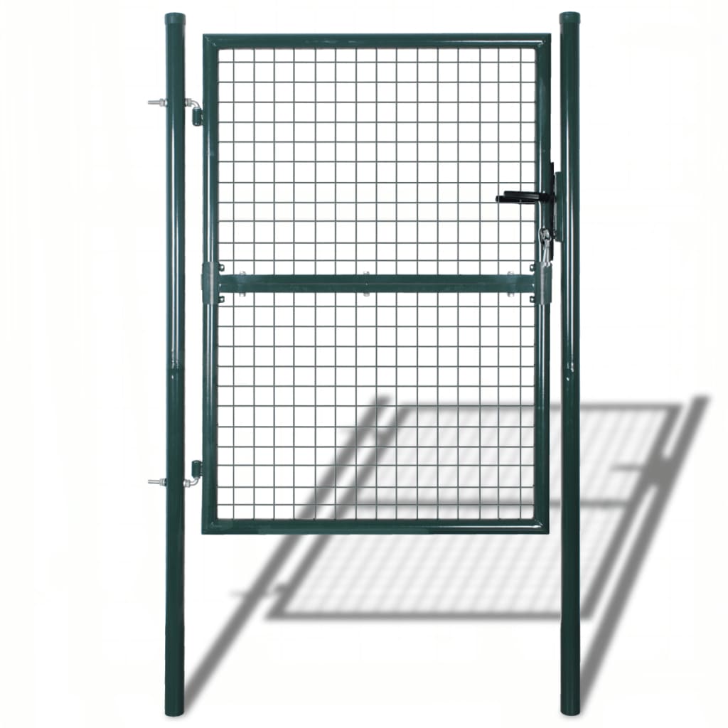 Garden Mesh Gate Fence Door Wall Grille 85,5 x 125 cm
