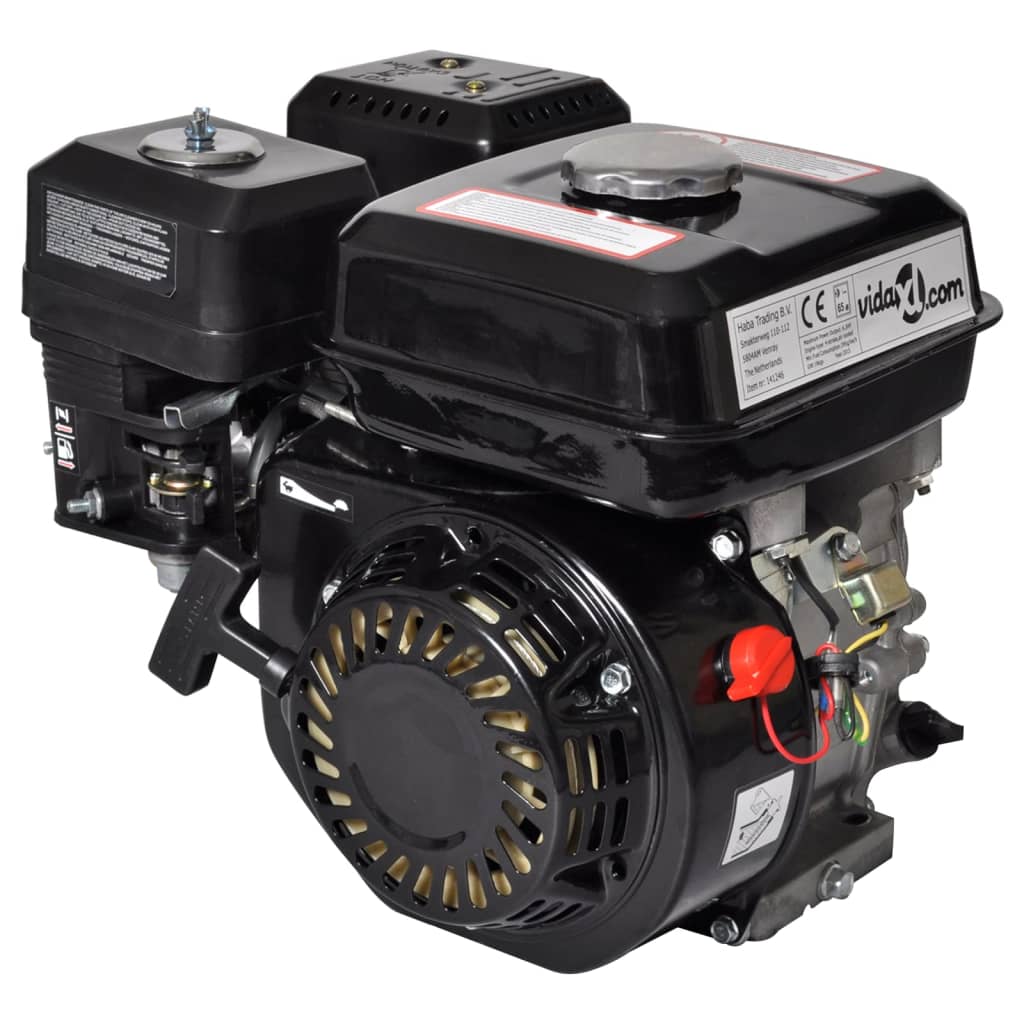 6.5HP 4.8kW Black Petrol Engine