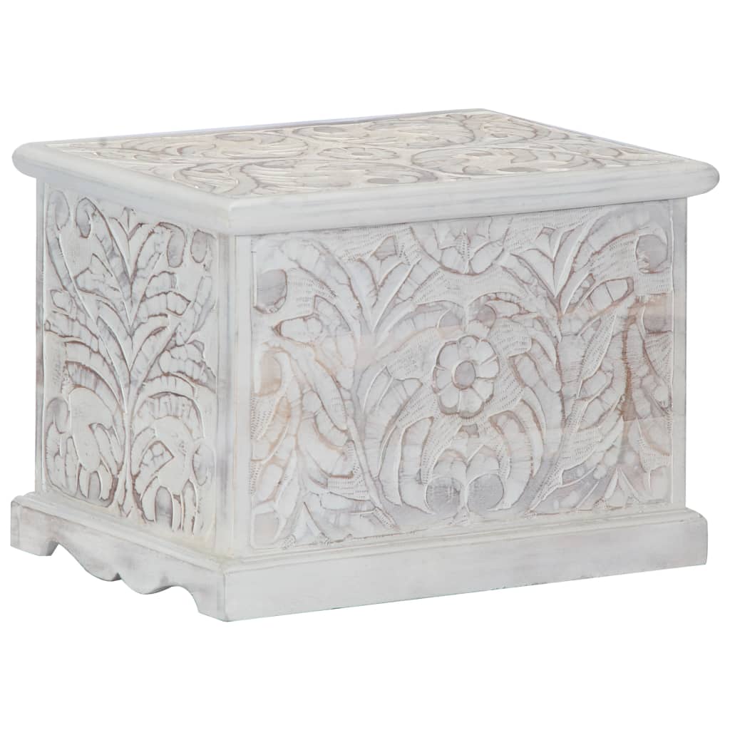 vidaXL Storage Box 58x40x40 cm Solid Acacia Wood