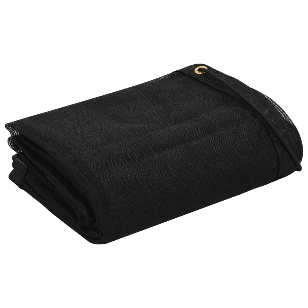 vidaXL Trailer Net HDPE 2.5x3.5 m Black