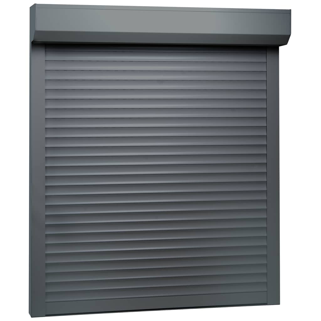 vidaXL Roller Shutter Aluminium 100x120 cm Anthracite