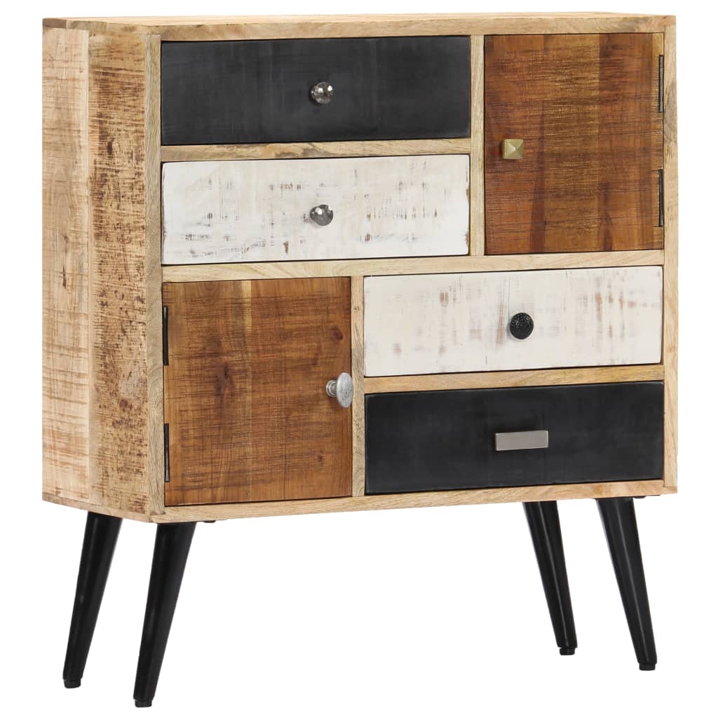 vidaXL Sideboard 70x30x78 cm Solid Mango Wood
