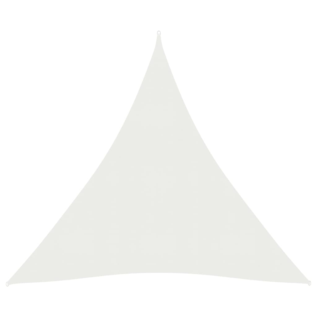 vidaXL Sunshade Sail 160 g/mŒ_ White 3x4x4 m HDPE