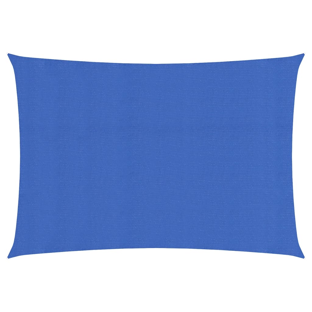 vidaXL Sunshade Sail 160 g/mŒ_ Blue 2x4.5 m HDPE