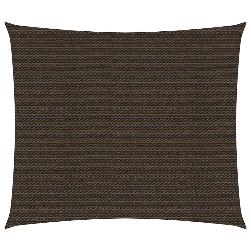 vidaXL Sunshade Sail 160 g/mŒ_ Brown 2.5x3 m HDPE
