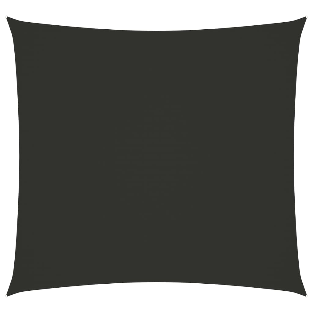 vidaXL Sunshade Sail Oxford Fabric Square 3x3 m Anthracite