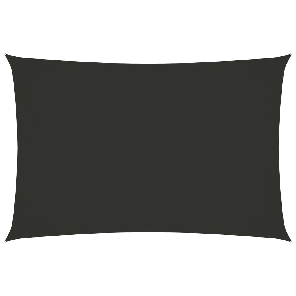 vidaXL Sunshade Sail Oxford Fabric Rectangular 6x8 m Anthracite