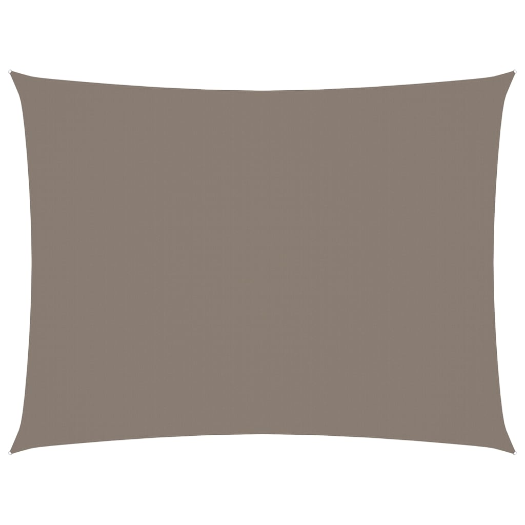 vidaXL Sunshade Sail Oxford Fabric Rectangular 2x3.5 m Taupe
