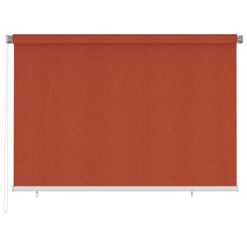vidaXL Outdoor Roller Blind 220x140 cm Terracotta HDPE
