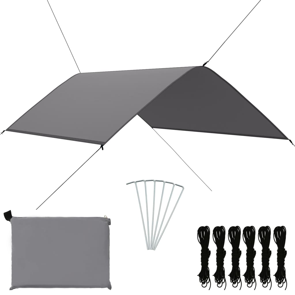 vidaXL Outdoor Tarp 3x2 m Grey