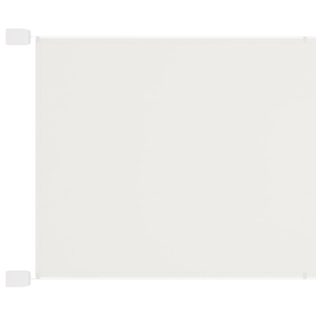 vidaXL Vertical Awning White 100x360 cm Oxford Fabric