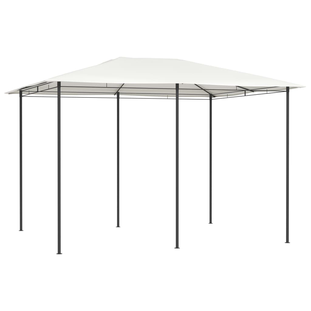 vidaXL Gazebo 3x4x2.6 m Cream 160 g/mŒ_