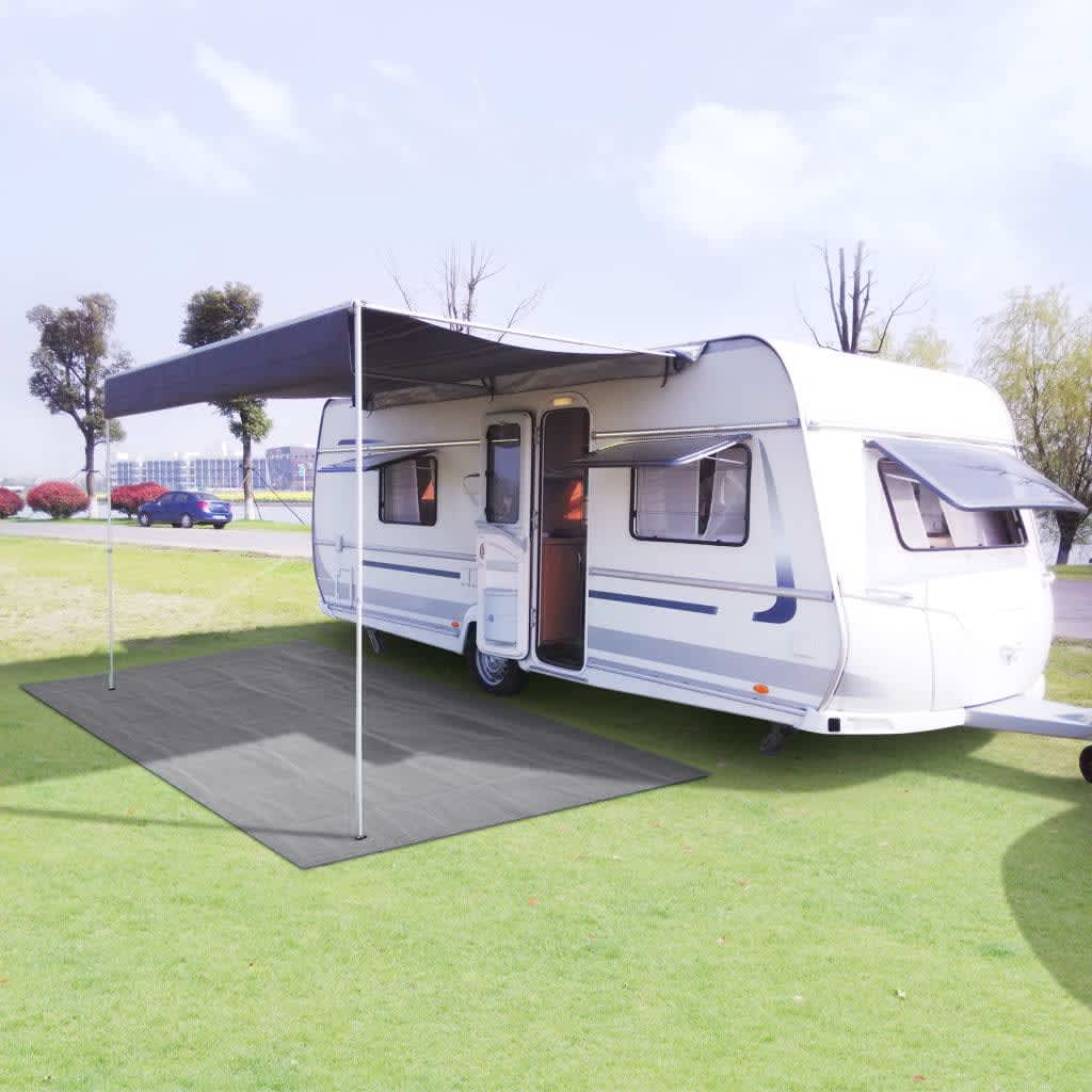 vidaXL Tent Carpet 250x600 cm Light Grey