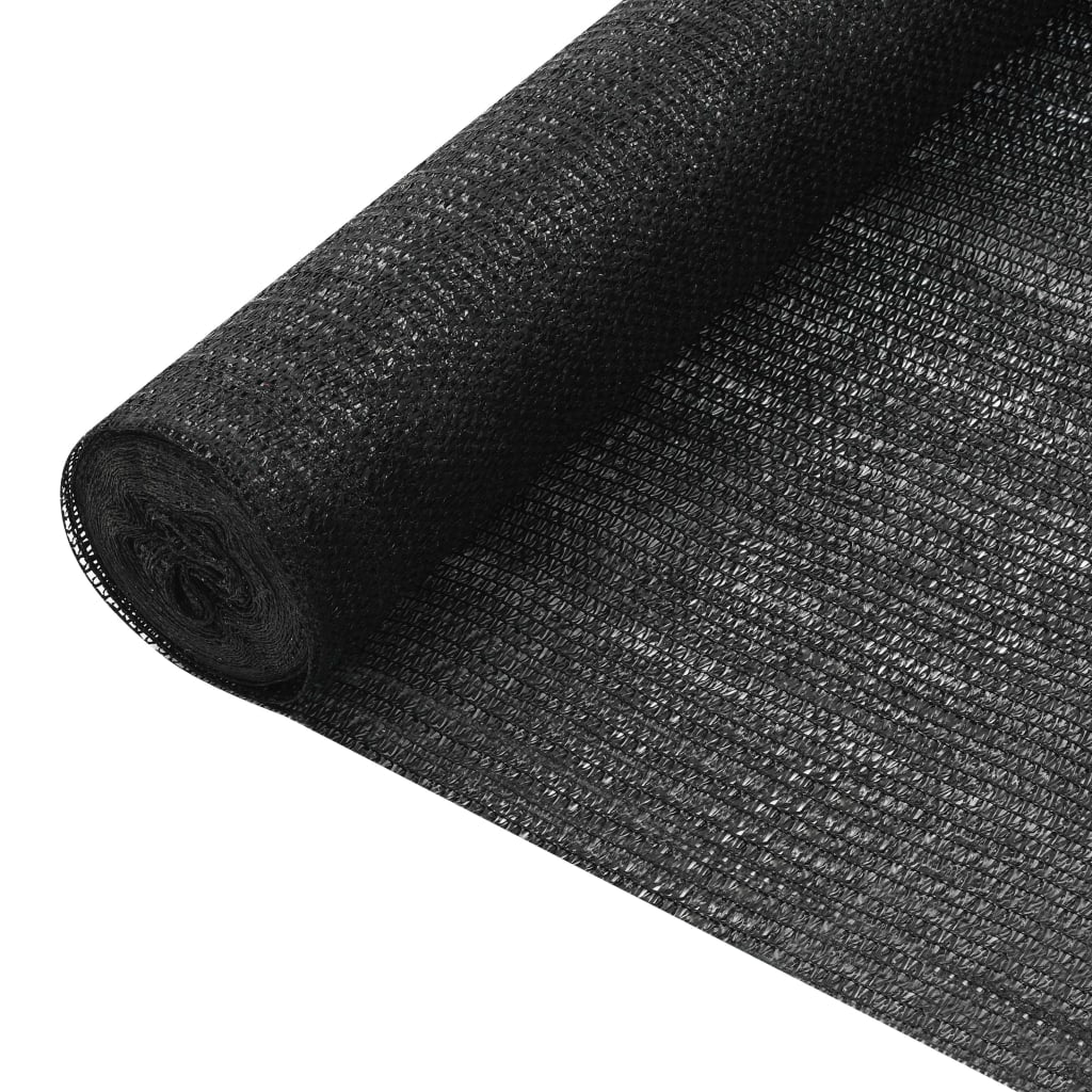 vidaXL Privacy Net Black 2x50 m HDPE 75 g/mŒ_