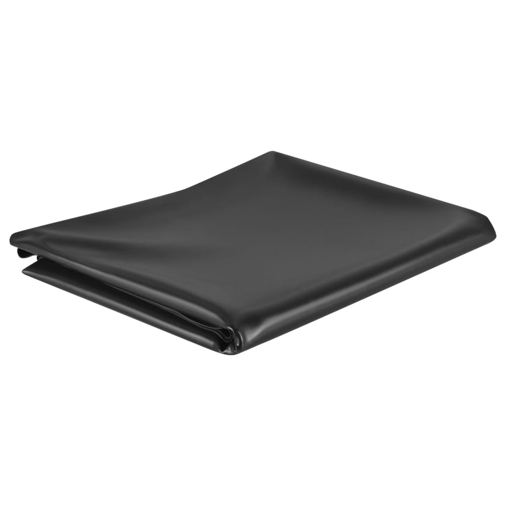 vidaXL Pond Liner Black 8x1 m PVC 1 mm