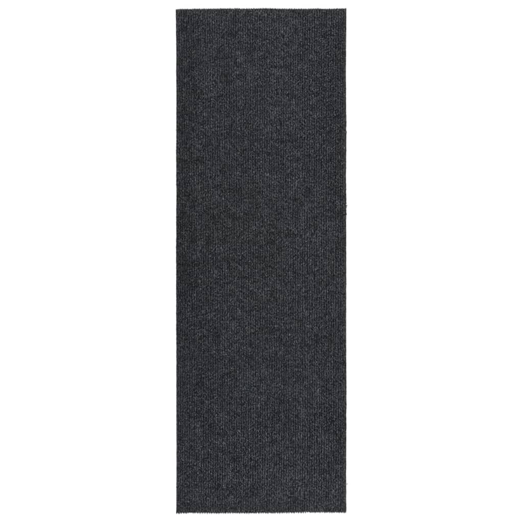 vidaXL Dirt Trapper Carpet Runner 100x300 cm Anthracite