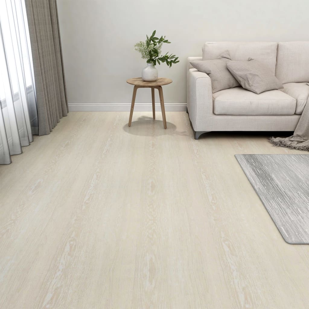 vidaXL Self-adhesive Flooring Planks 20 pcs PVC 1.86 mŒ_ Beige
