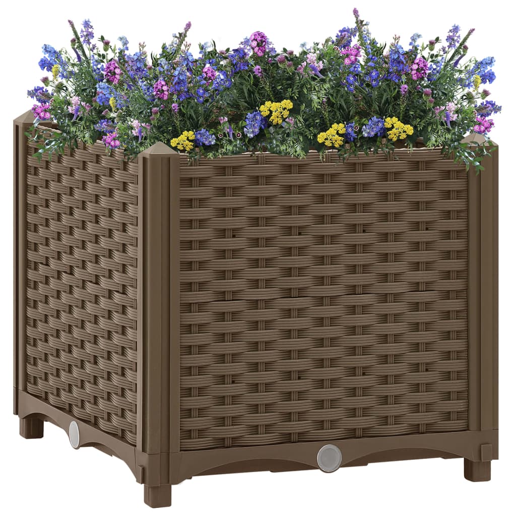 vidaXL Raised Bed 40x40x38 cm Polypropylene