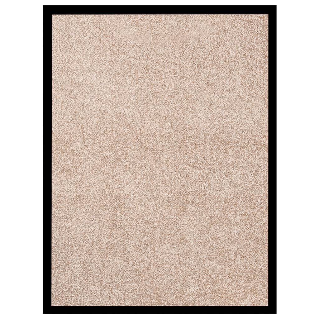 vidaXL Doormat Beige 40x60 cm