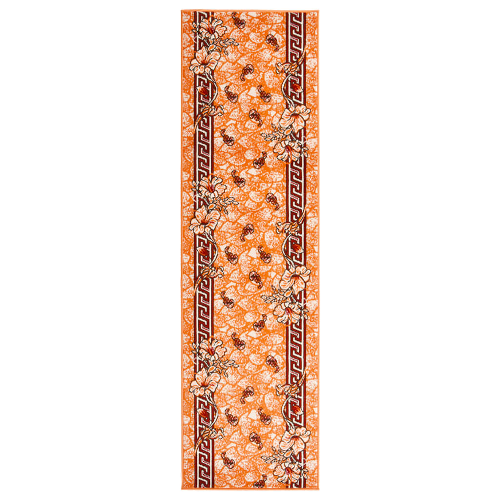 vidaXL Runner Rug BCF Terracotta 80x300 cm