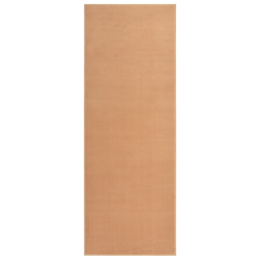 vidaXL Runner Rug BCF Beige 80x200 cm