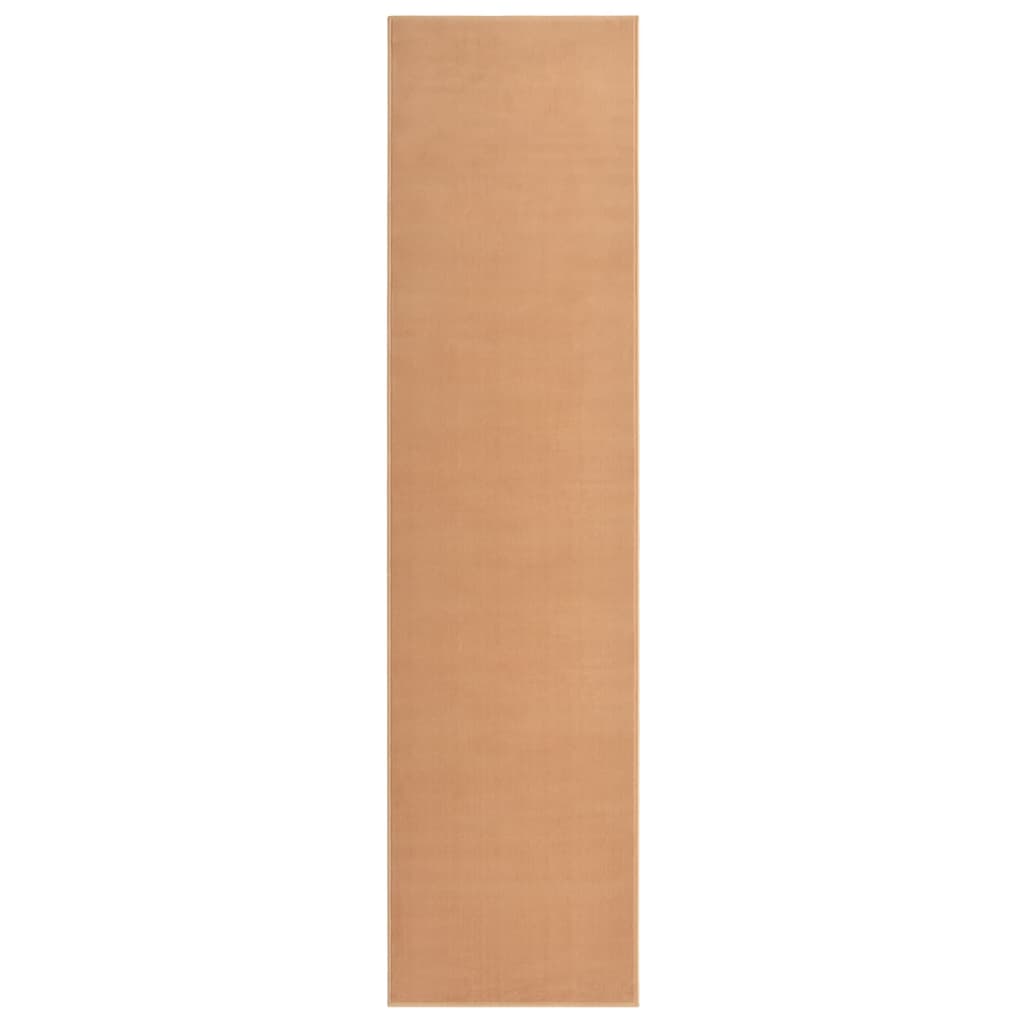 vidaXL Runner Rug BCF Beige 100x450 cm