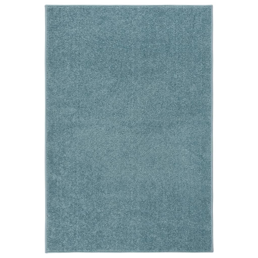 vidaXL Rug Short Pile 200x290 cm Blue
