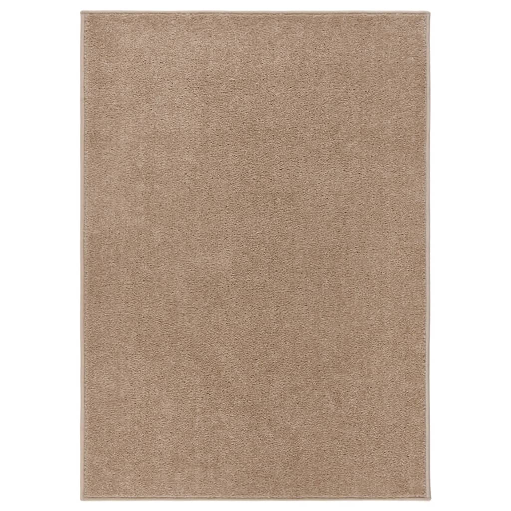 vidaXL Rug Short Pile 240x340 cm Brown