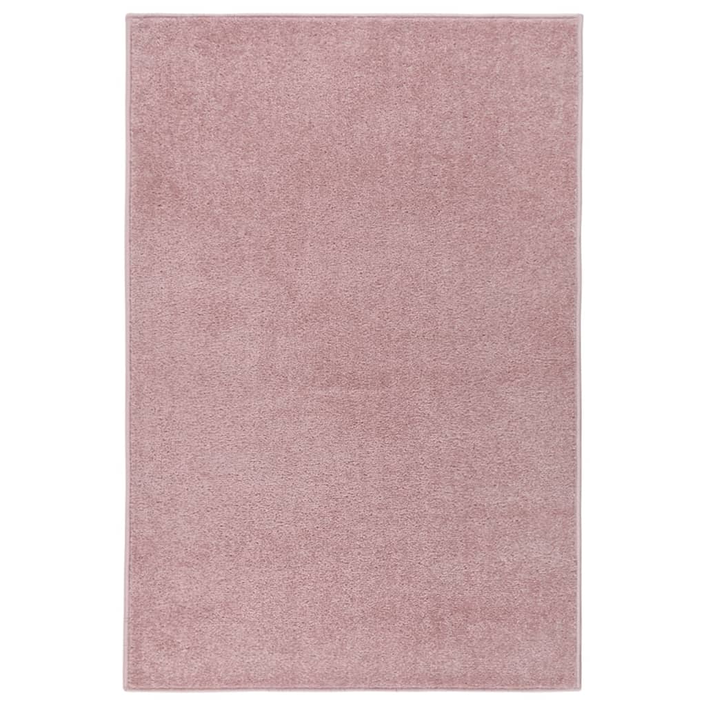 vidaXL Rug Short Pile 160x230 cm Pink