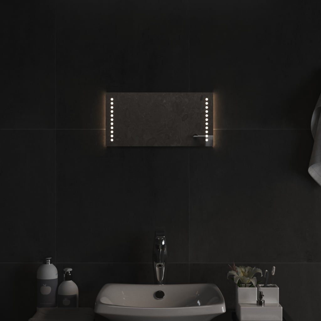 vidaXL LED Bathroom Mirror 40x20 cm