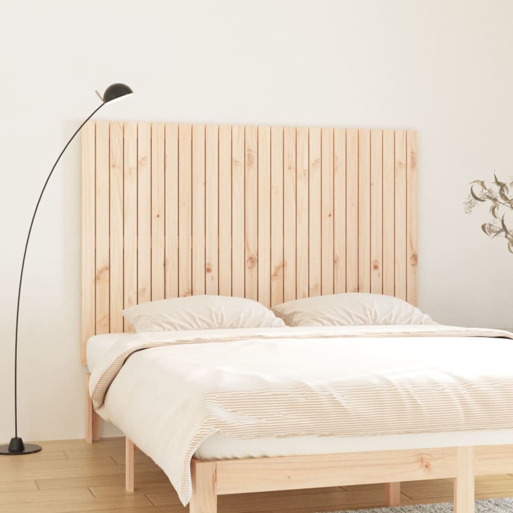 vidaXL Wall Headboard 166x3x110 cm Solid Wood Pine