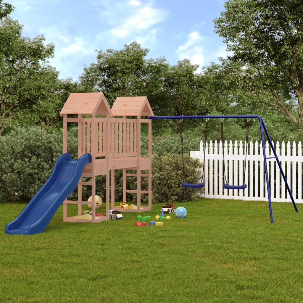 vidaXL Outdoor Playset Solid Wood Douglas