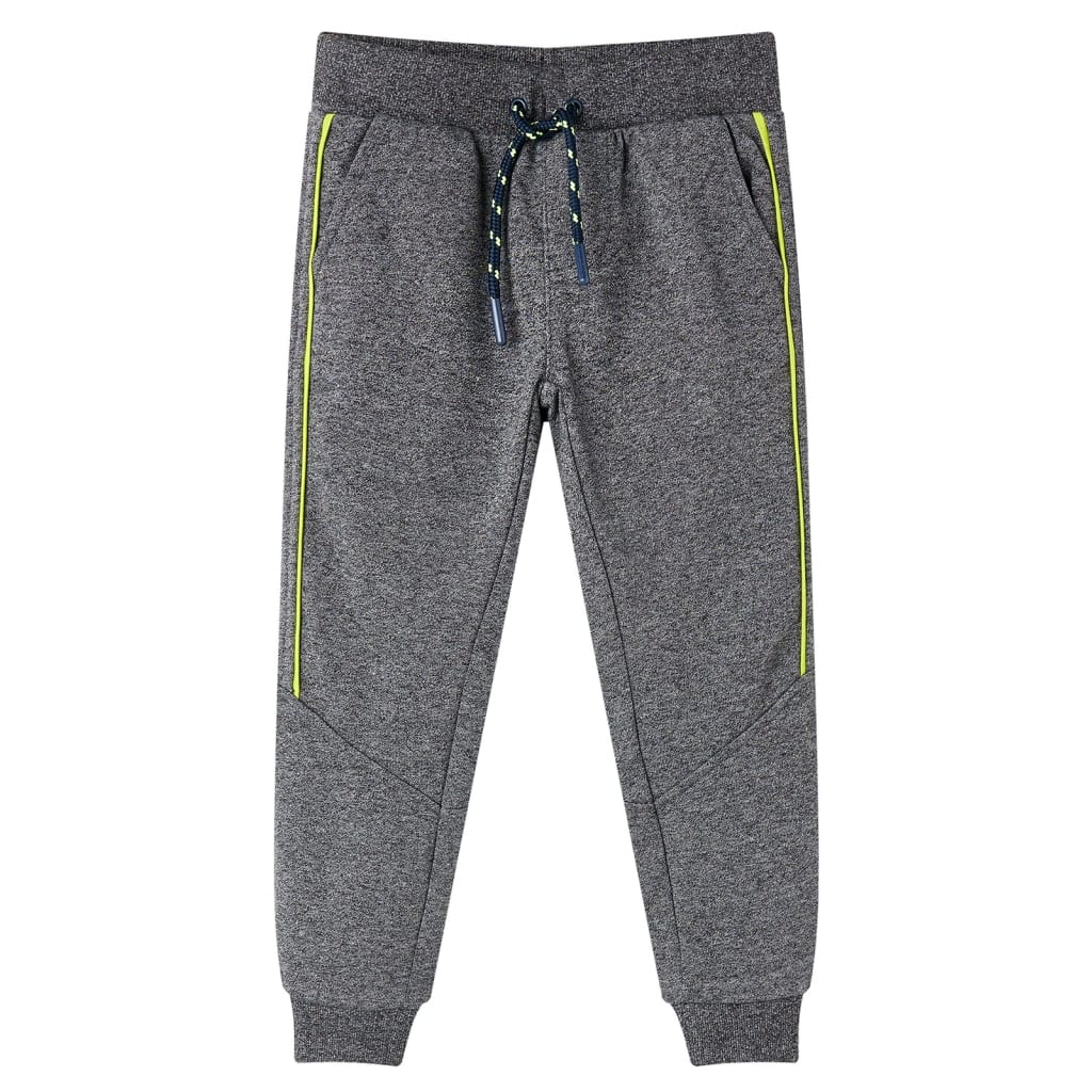 Kids' Sweatpants Navy Melange 128
