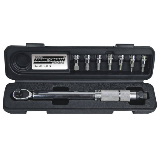Brüder Mannesmann Eight Piece Torque Spanner Set 18314