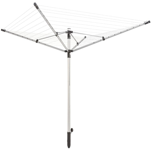 Leifheit Rotary Clothesline LinoPush 500 Schwarz 85360