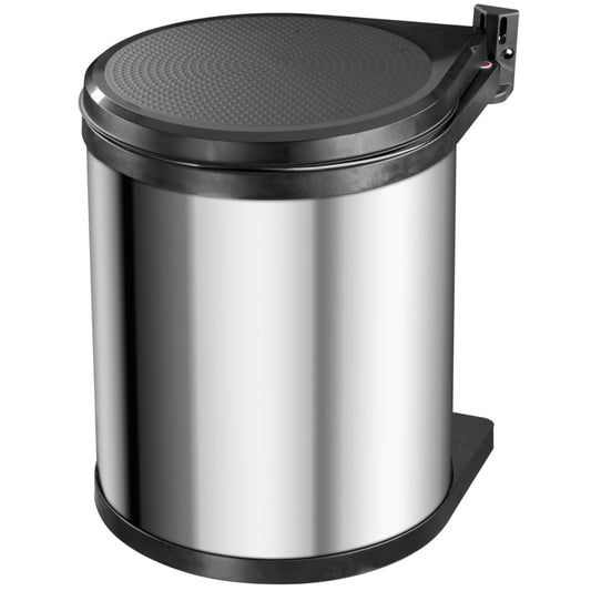 Hailo Cupboard Bin Compact-Box Size M 15 L Stainless Steel 3555-101