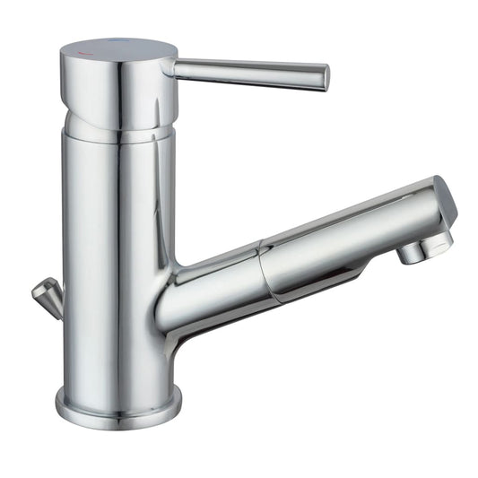 SCHíìTTE Basin Mixer with Pull-Out Spray CORNWALL