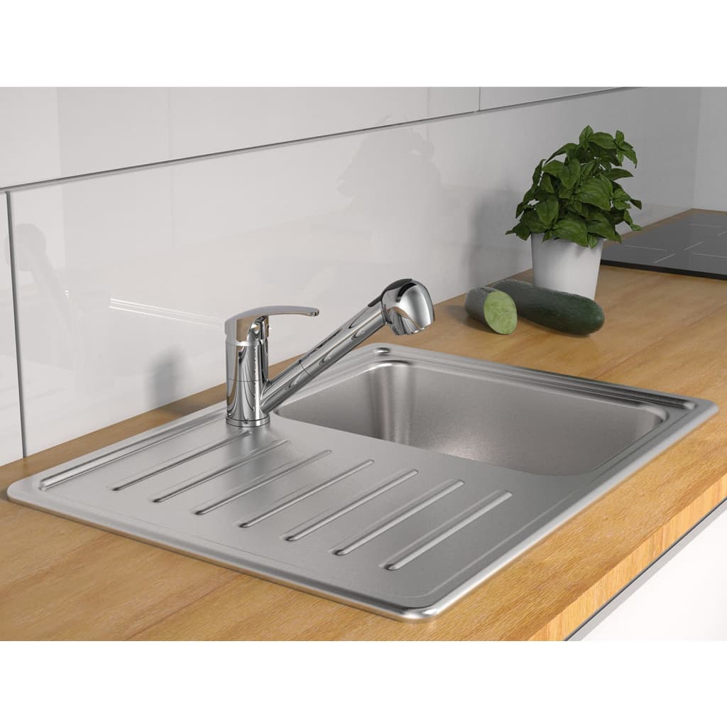 SCHíìTTE Sink Mixer with Pull-out Spray DIZIANI Chrome