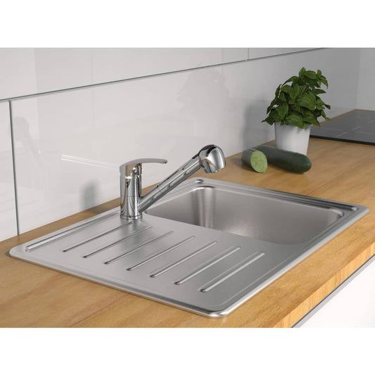 SCHíìTTE Sink Mixer with Pull-out Spray DIZIANI Chrome