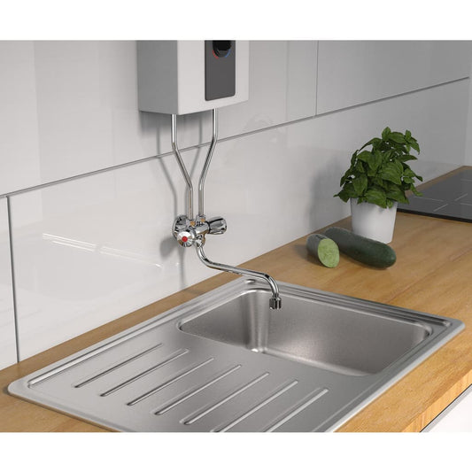 SCHíìTTE 2-Handle Sink Mixer Low Pressure Chrome